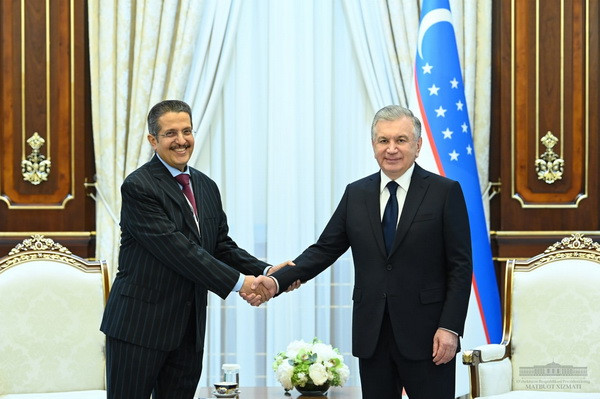 President of Uzbekistan meets with the ACWA Power Chairman of the Board of Directors