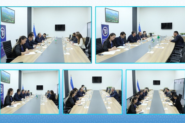 Eldor Aripov holds talks with prominent international experts on the sidelines of the Termez Dialogue