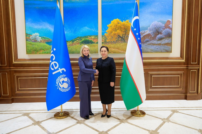 Uzbekistan and UNICEF deepen cooperation on the protection of children's rights and interests