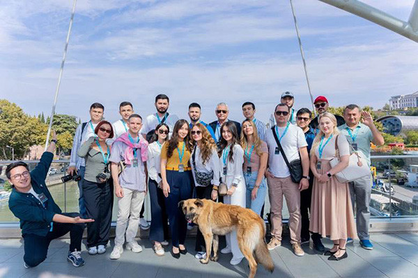 History and innovation, or media tour to the head office of TBC Bank in Tbilisi
