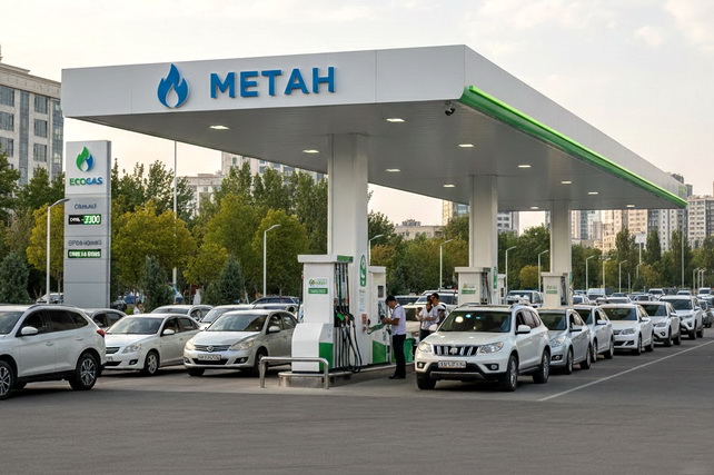 Ўзбекистонда метан бензин станцияларига чеклов олиб ташланди