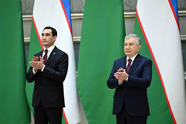 Presidents of Uzbekistan and Turkmenistan Launch Cross-Border Trade Zone