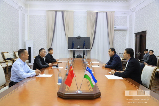 China Green Construction Import and Export kompaniyasi Farg‘ona viloyatida uy-joy qurilishiga qiziqish bildirdi