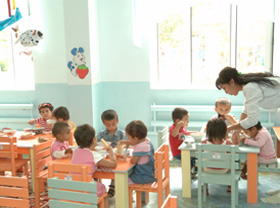 Pilot kindergarten with inclusive education equipped in Jizzakh