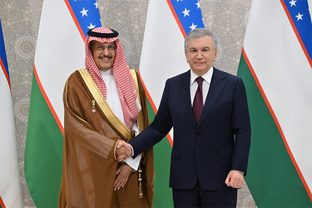 President of Uzbekistan meets with Co-Chair of Uzbek-Saudi Business Council