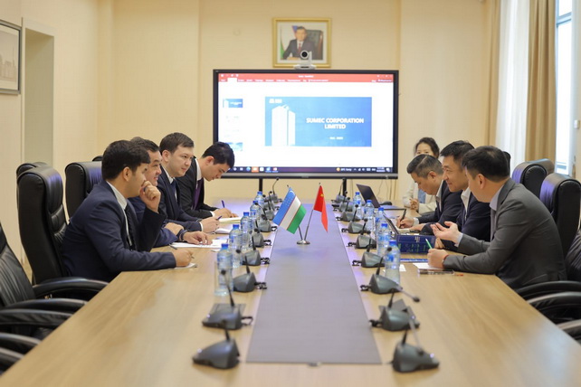 Sumec International Technology Ўзбекистонга инвестиция киритишни кўриб чиқмоқда