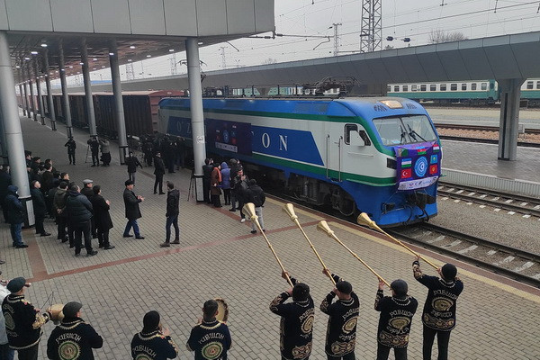 Uzbekistan-Turkey: First freight train arrives at destination via new transit corridor