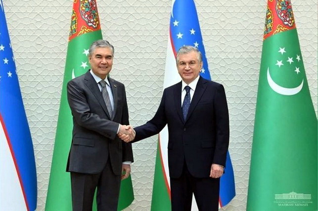 Shavkat Mirziyoyev and Gurbanguly Berdimuhamedov Hold Telephone Conversation