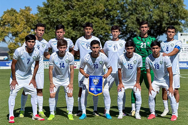 Uzbekistan U-17 Team Falls to England in Spain