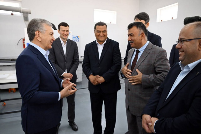 President visits furniture cluster in Khankhan district