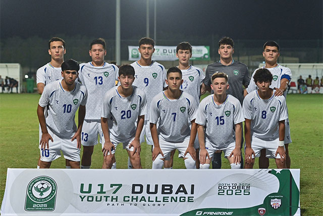 Uzbekistan U-17 Draws with Venezuela in UAE Training Camp