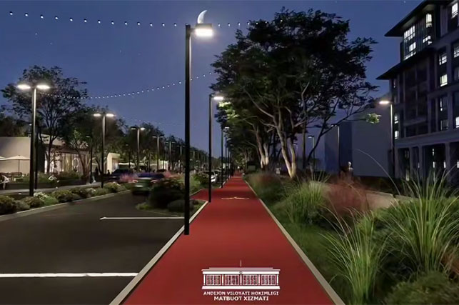 New 24/7 Streets Being Launched in Andijan