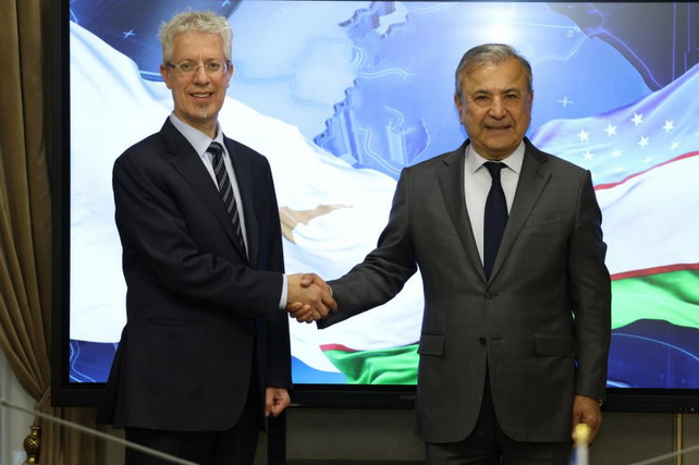 Sodik Safayev discusses interparliamentary cooperation with Cypriot Ambassador