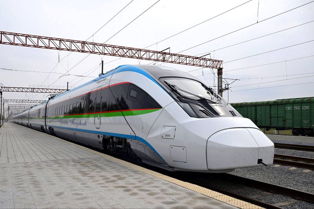 Uzbekistan launches Tashkent–Khiva high-speed train
