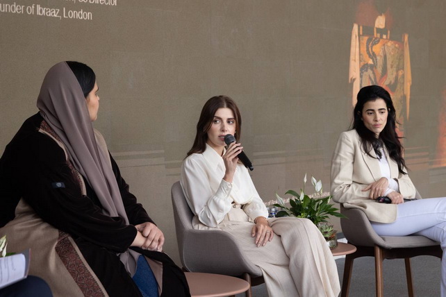 Гаяне Умерова Art Basel Qatarрнинг янги маданий платформалар ҳақидаги муҳокамасида нутқ сўзлади