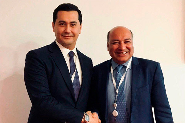 Sardor Umurzakov meets with EBRD President