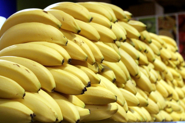 Imports of bananas exceeds 57,400 tons