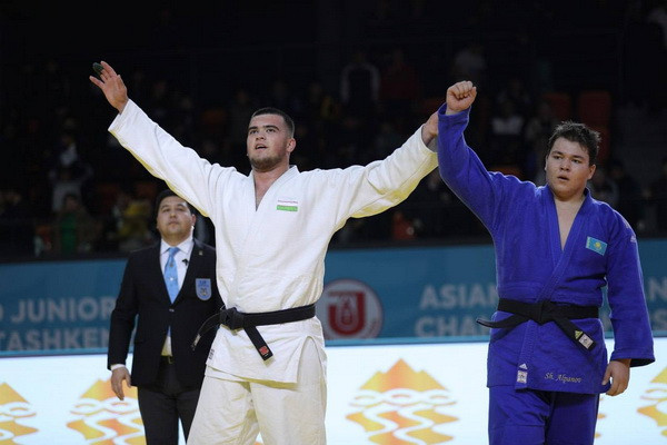 Uzbekistan takes first place in the team standings of the Asian Junior and Youth Judo Championship