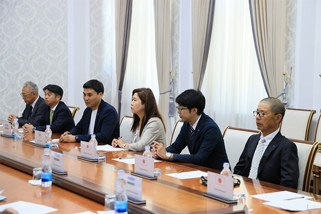 Khokim of Ferghana meets delegation from Rotary Club of Tokyo Waseda to discuss cooperation