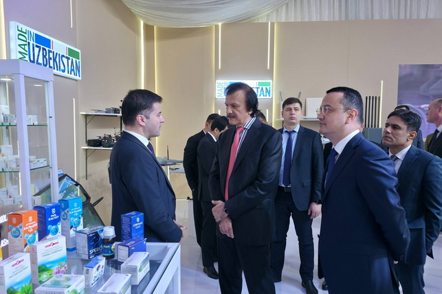 Покистонда “Made in Uzbekistan” миллий стенди доирасида фармацевтика салоҳияти намойиш этилмоқда