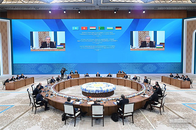President of Uzbekistan advocates for practical partnership development between Central Asia and Germany