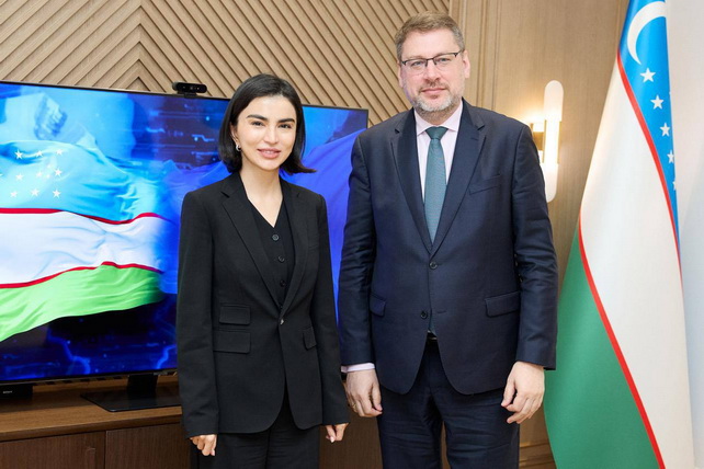 Saida Mirziyoyeva meets with EU Special Representative for Central Asia