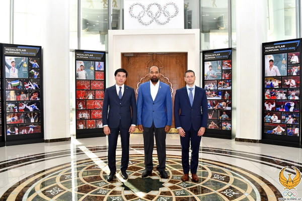 The NOC of Uzbekistan hosts a meeting with the Secretary General of the Asian Swimming Confederation