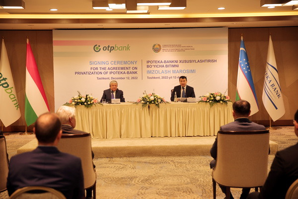 OTP Bank acquires Uzbekistan’s Ipoteka Bank