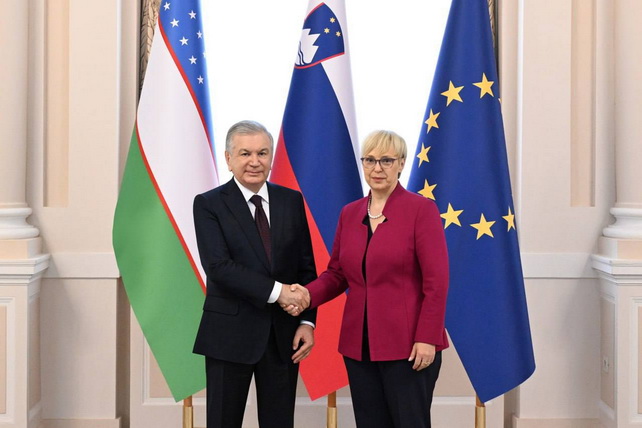 Uzbekistan and Slovenia agree on developing strategic partnership and launching new initiatives