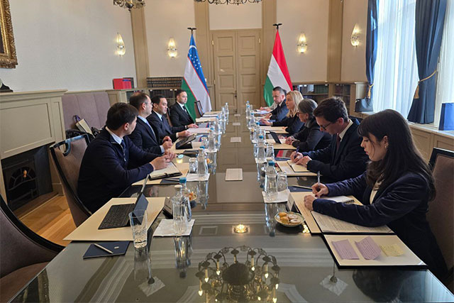 O‘zbekiston va Vengriya hamkorlikni kengaytirish masalalarini muhokama qildi