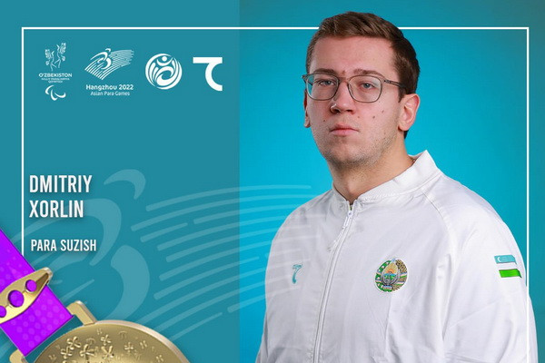 Hangzhou 2022: Para-swimmers of Uzbekistan win gold and bronze medals