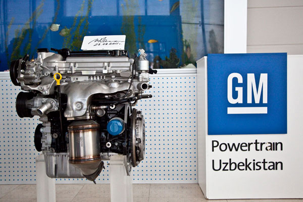 “GM Powertrain-Uzbekistan” қўшма корхонасида 500 мингта двигатель ишлаб чиқарилди