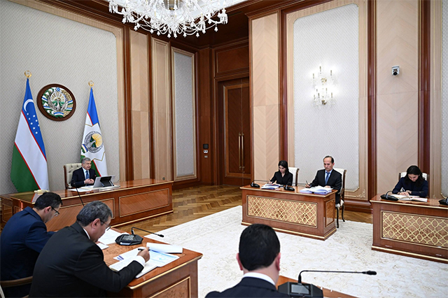 Mirziyoyev Reviews Plans for Uzbekistan’s Financial and Digital Hub