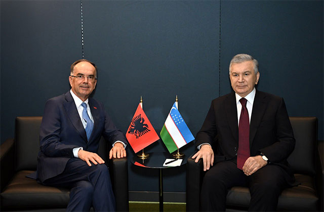 Uzbekistan and Albania Leaders Discuss Expanding Bilateral Cooperation