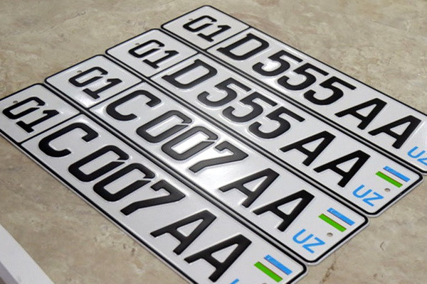 Uzbekistan to Allow Personalized License Plates Starting 2026