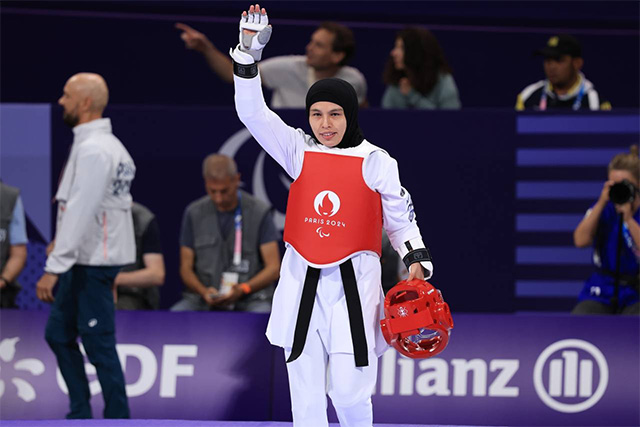 Ziyodakhan Isakova wins silver medal at the Paralympics