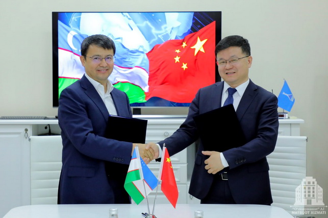 “Oʻzkimyosanoat” AJ va “Sinoma EC International Investment Co. Ltd” oʻrtasida kelishuv imzolandi