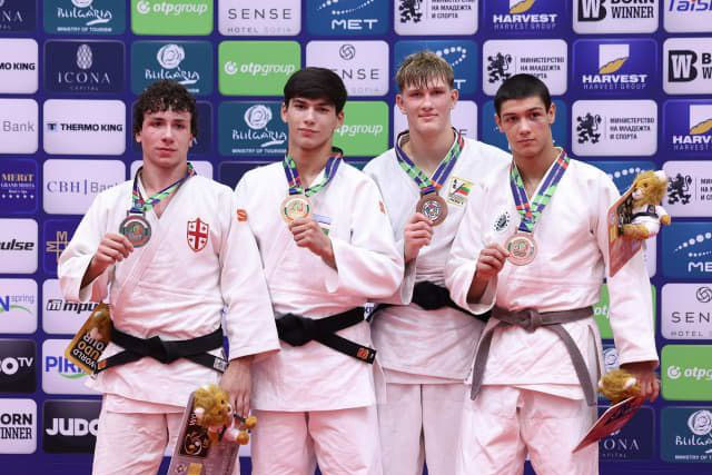 Inomjon Bakhodirov Wins Gold at the Junior Judo World Championships in Bulgaria