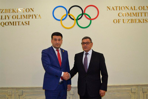 AIBA President, Uzbekistan NOC chief discuss development of boxing