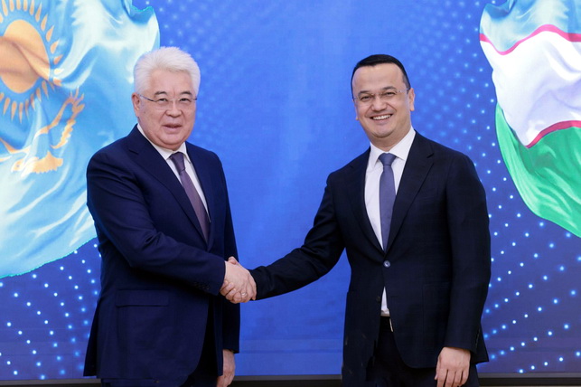 Ўзбекистон ва Қозоғистон 2030 йилга қадар 10 миллиард долларлик мақсад доирасида савдо ва инвестицияларни кенгайтиришни муҳокама қилишди