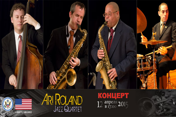 US Embassy Welcomes Ari Roland Quartet Back to Uzbekistan