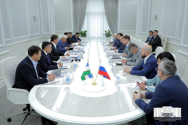 Tashkent Mayor and St. Petersburg Deputy Governor Discuss Creation of ‘St. Petersburg Quarter’