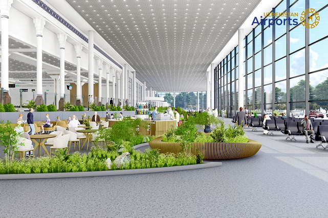 Toshkent xalqaro aeroportida uchib kelish zalini rekonstruksiya qilish boshlandi