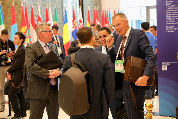 The 32nd Annual Meeting of the Board of Governors of the European Bank for Reconstruction and Development starts in Samarkand