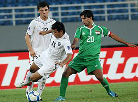 Uzbekistan overcomes Iraq to top Group B