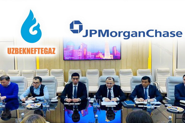 Uzbekneftegaz, JPMorgan Chase bank discuss cooperation issues