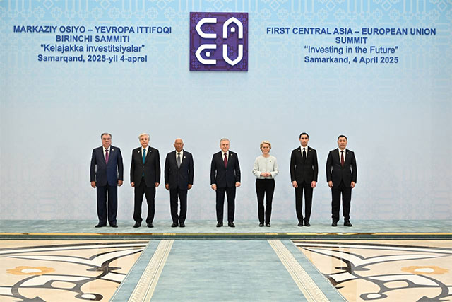 First "Central Asia – EU" summit takes place in Samarkand