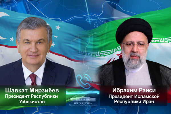 Эрон Президенти Ўзбекистон етакчисини сайловдаги ғалабаси билан самимий қутлади