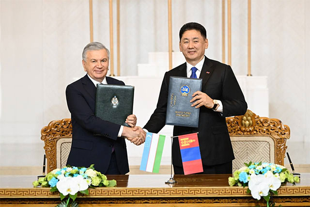 Uzbekistan and Mongolia Sign Broad Cooperation Agreements Ranging from Environment to Higher Education