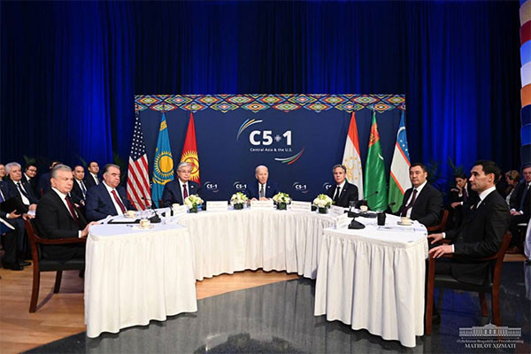 Ўзбекистон Президенти Марказий Осиё давлатлари ва АҚШ ўртасидаги ҳамкорликнинг устувор йўналишларини кўрсатиб ўтди